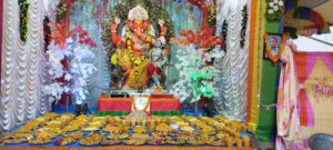 Una gujarat ganesh pandal annkut darshan