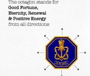 Indian Navy INS Vikrant New Navy Flag Shivaji History