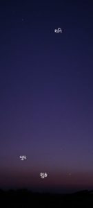Planets show on sky solar system suryamandal