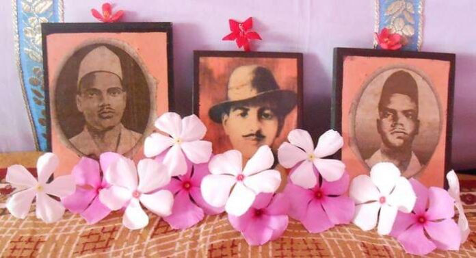 23 March bhagatsinh sukhdev rajguru inqlab Zindabaad freedom fighter